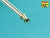 Aber 48L-13 KwK 43/3 L/71 8.8cm barrel (two-piece) for King Tiger tank with Porsche turret 1/48